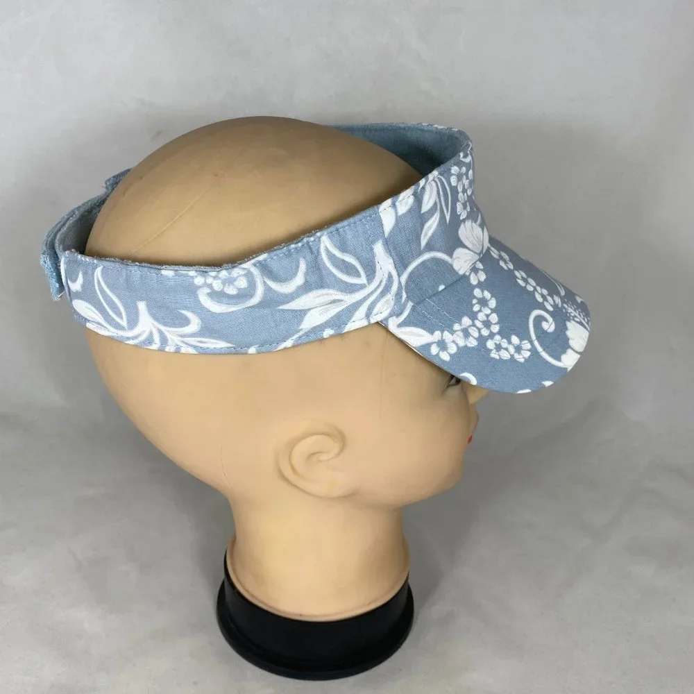 KINDERCAPS Floral VISOR Blue